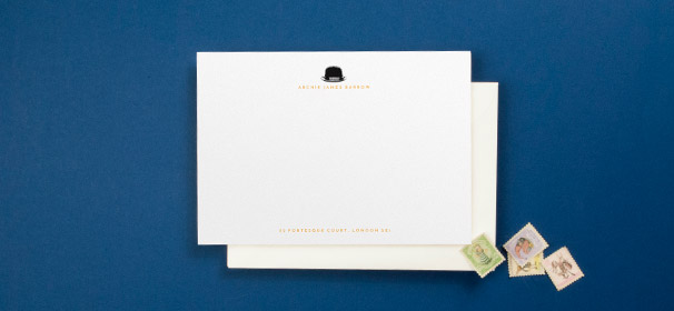 Desk Stationery Correspondence Cards Utterly Printable