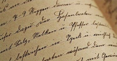 A handwritten section of text in an old manuscript. A handwritten section of text in an old manuscript.