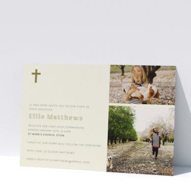 Related Product: Printed First Holy Communion Invitations