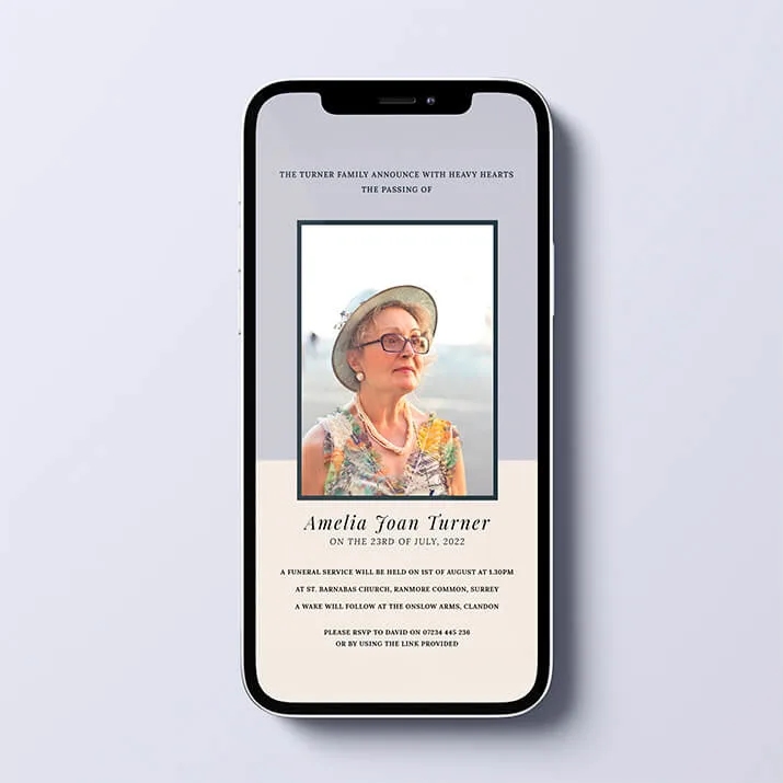 Related Product: Digital Funeral Announcements for WhatsApp