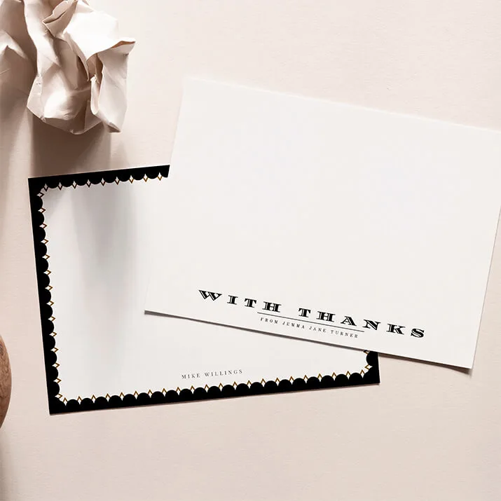 Related Product: Personalised Desk Note Cards for Couples Related Product: Printed, Personalised Desk Note Cards for Couples