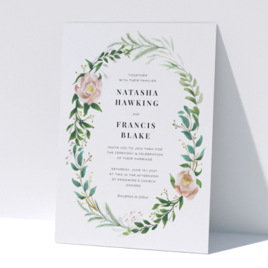 Related Product: Printed Personalised Wedding Invitations