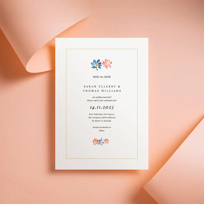 Related Product: Printed Wedding Save the Date
